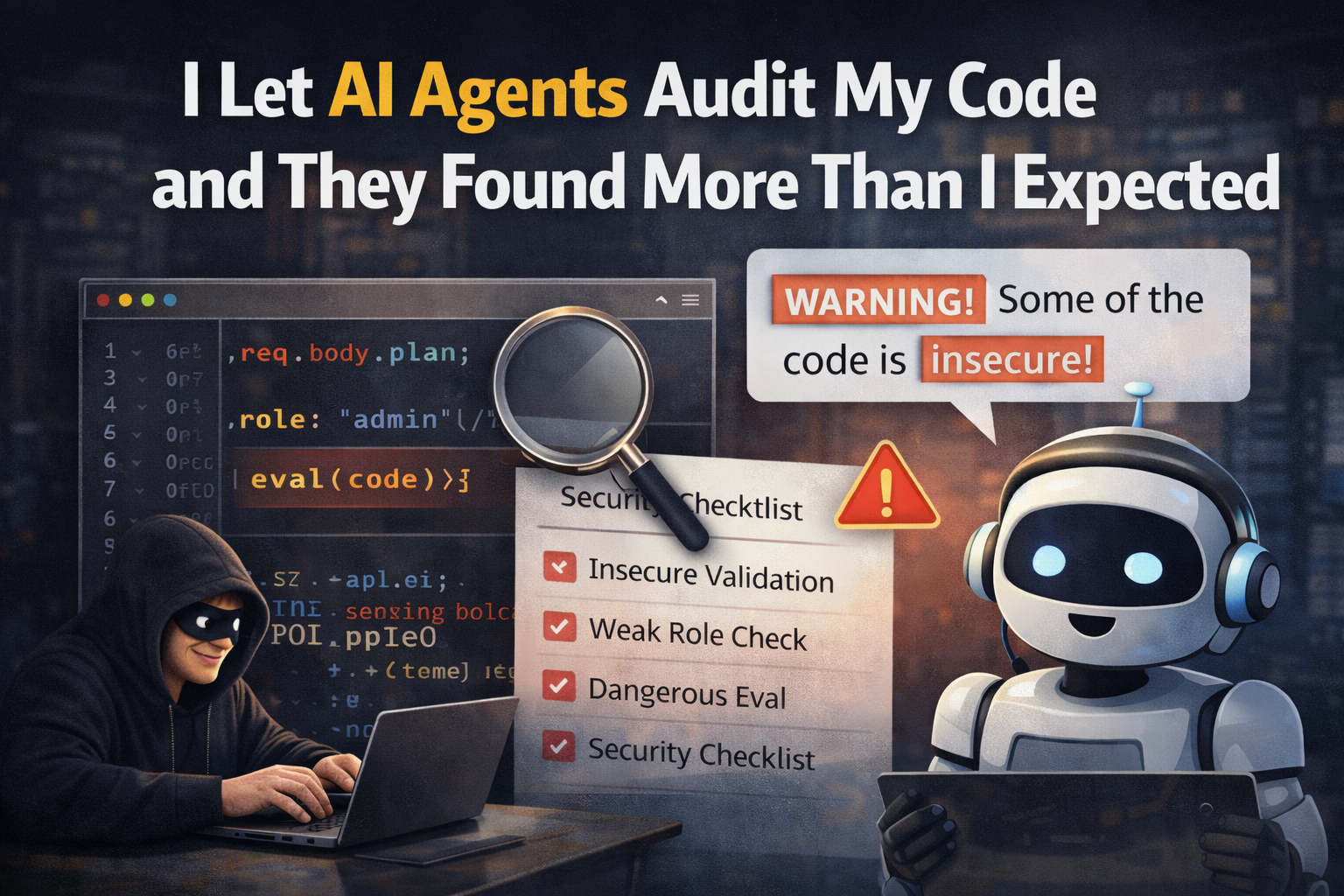 I Let AI Agents Audit My Code and They Found More Than I Expected
