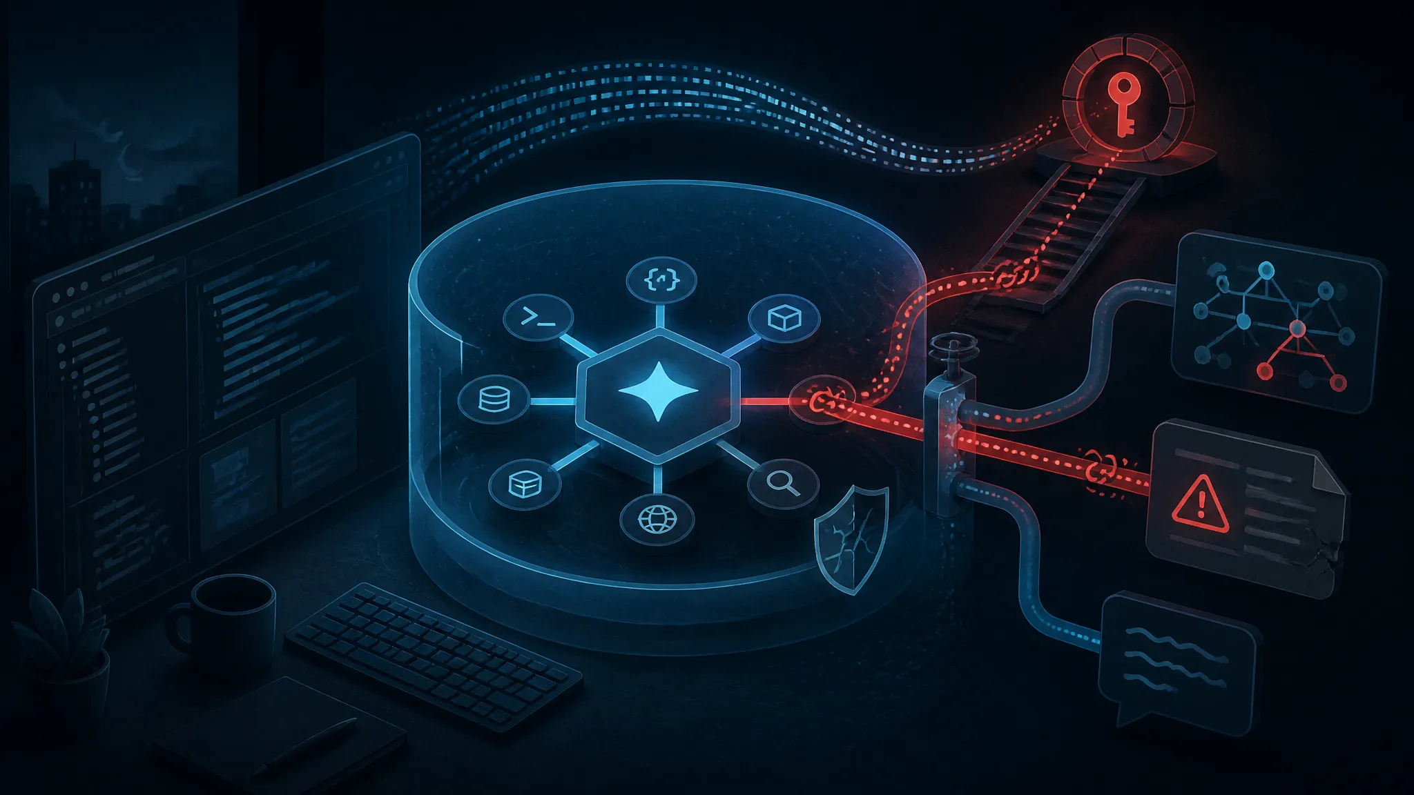 Auditing AI Coding Agents for Untrusted Content Ingestion and Per-Tool-Call Abuse