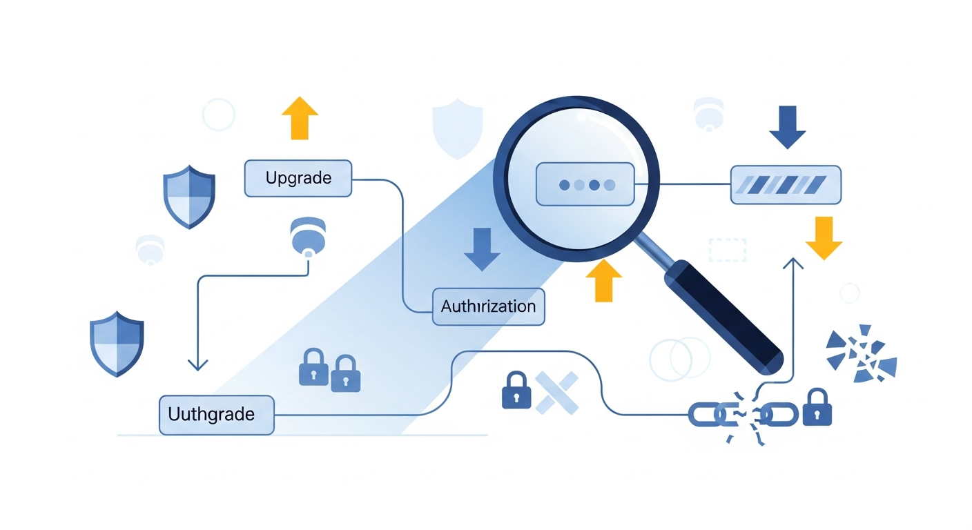 Auditing Upgrade and Downgrade Flows for Authorization Failures