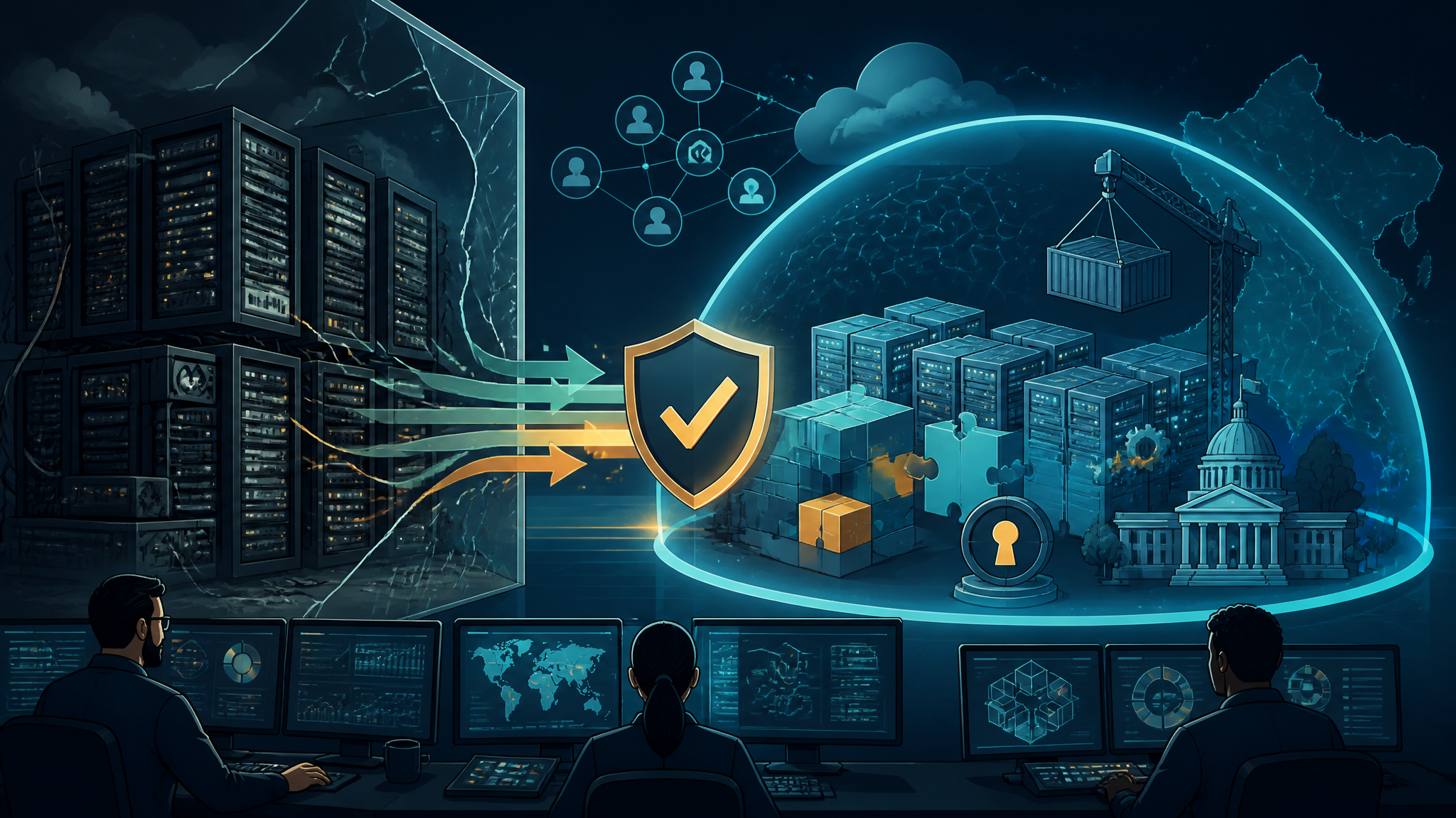 Porting Government Software to Sovereign Infrastructure: CloudStack, STACKIT, and MeeSeva
